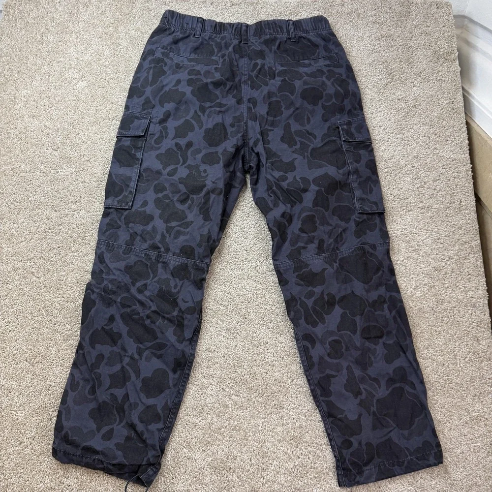American Eagle Outfitters Cargo Pants Mens 32x28 Camo Relaxed Fit Straight Leg